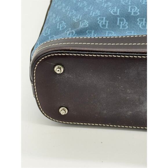 Dooney & Bourke Blue Jacquard Monogram Tote
Shoulder Bag EUC - Picture 4 of 13